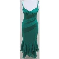 Karen Millen size 8 green evening dress