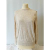 Kashmere and Silk- Beige - Jumper - Size: M