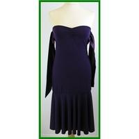 kate fearnley size 10 purple cocktail dress