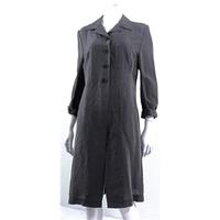 karen millen size 14 grey tulle evening coat