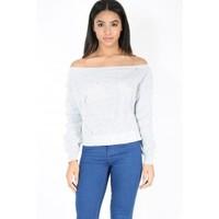 Karen Chunky Knitted Hi Lo Top