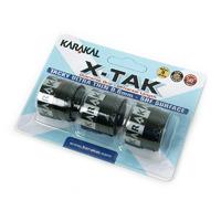 Karakal X-Tak Overwrap Grip - Pack of 3 - Black