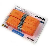 karakal pu super replacement grip 2 grips orange