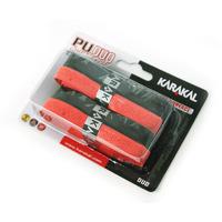 Karakal PU Duo Super Replacement Grip - Pack of 2 - Red/Black