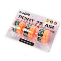 Karakal Point 75 Air Overwrap Grip - Pack of 3 - Orange