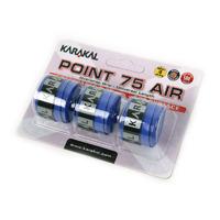 Karakal Point 75 Air Overwrap Grip - Pack of 3 - Blue