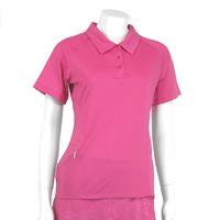 Karakal Kross Kourt Polo Shirt - Pink, XL