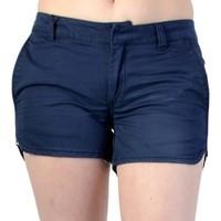 kaporal shorts ruby navy womens shorts in blue