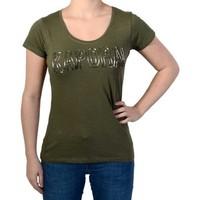 kaporal t shirt nemo foam womens t shirt in brown