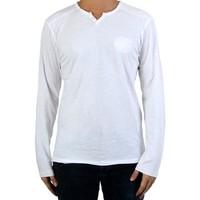 kaporal t shirt tinge white womens long sleeve t shirt in white