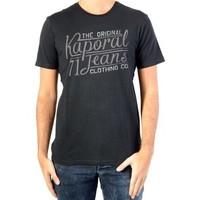 kaporal t shirt terov black womens t shirt in black