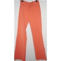 Karen Millen size 10 orange trousers