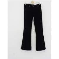 Karen Millen Size 12 Black Flared Jeans