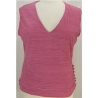 Kalico - Size 14 - Pink Sleeveless Top
