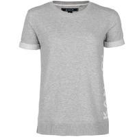 Kangol Fleece Boxy T Shirt Ladies