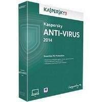 Kaspersky Lab Anti-Virus 2014 1 User 1 Year DVD Software