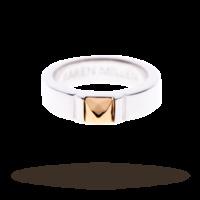 Karen Millen Pyramid Stud Ring - Ring Size Small