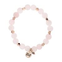 Karma Rose Quartz Beaded Bracelet