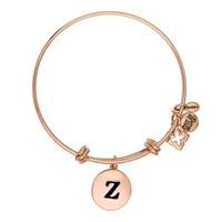 karma outlet rose gold z bangle