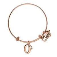 karma outlet rose gold o bangle