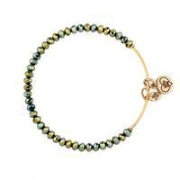 Karma Erinite Glass Beaded Bangle