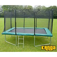 kanga green 8x12ft trampoline package