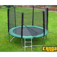 kanga green 8ft trampoline package