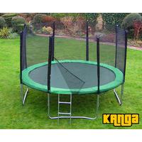 Kanga Hi-Power Green 12ft trampoline package