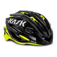 Kask - Vertigo 2.0 Helmet Black/Fluo Yellow L