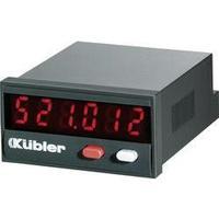 Kübler CODIX 521 Pulse counter Codix 521 Assembly dimensions 45 x 22 mm