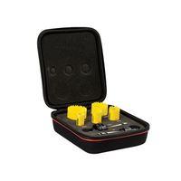 kdc05021 deep cut bi metal electricians holesaw kit 7 piece