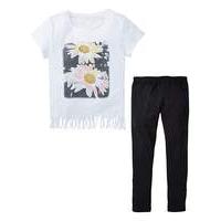 KD Girls Top and Leggings Set