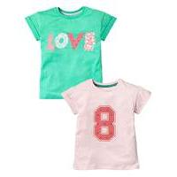 KD MINI Girl Pack of Two T-Shirts