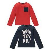 KD MINI Boys Pack of Two Tops (2-7 yrs)