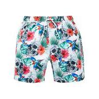 kd boys skull print swim shorts