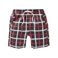 KD Boys Check Swim Shorts