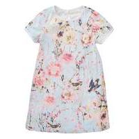 KD Girls Sequin Printed Shift Dress