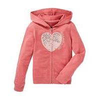 kd girls zip front sweatshirt