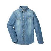 kd girls denim shirt