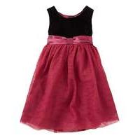 KD BABY Velour Occasion Dress