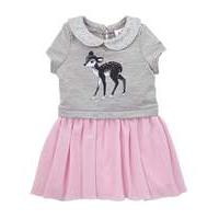 KD Baby Deer Print Dress