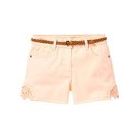 kd girls denim shorts with belt