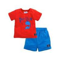 kd baby tee and shorts set