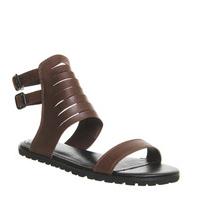 KDB Orlinda Sandal BROWN LEATHER