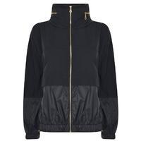 kenzo nylon hooded logo rain jacket
