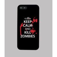 keep calm and kill zombies chainsaw