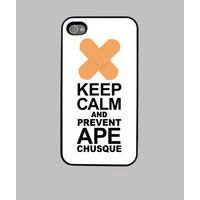 keep calm and prevent apechusque