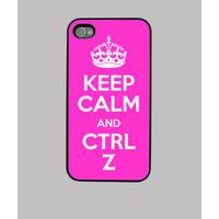 keep calm and ctrl z