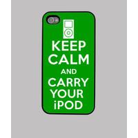 keep calm and carry your ipod