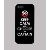 keep calm and choose the captain